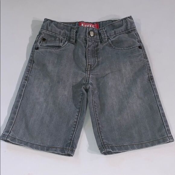 Levi’s Boys Jean Shorts Size 4 - Picture 1 of 5